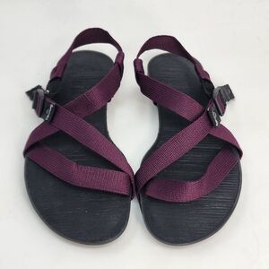 OESH Athena Plum Purple Black Sandal 7